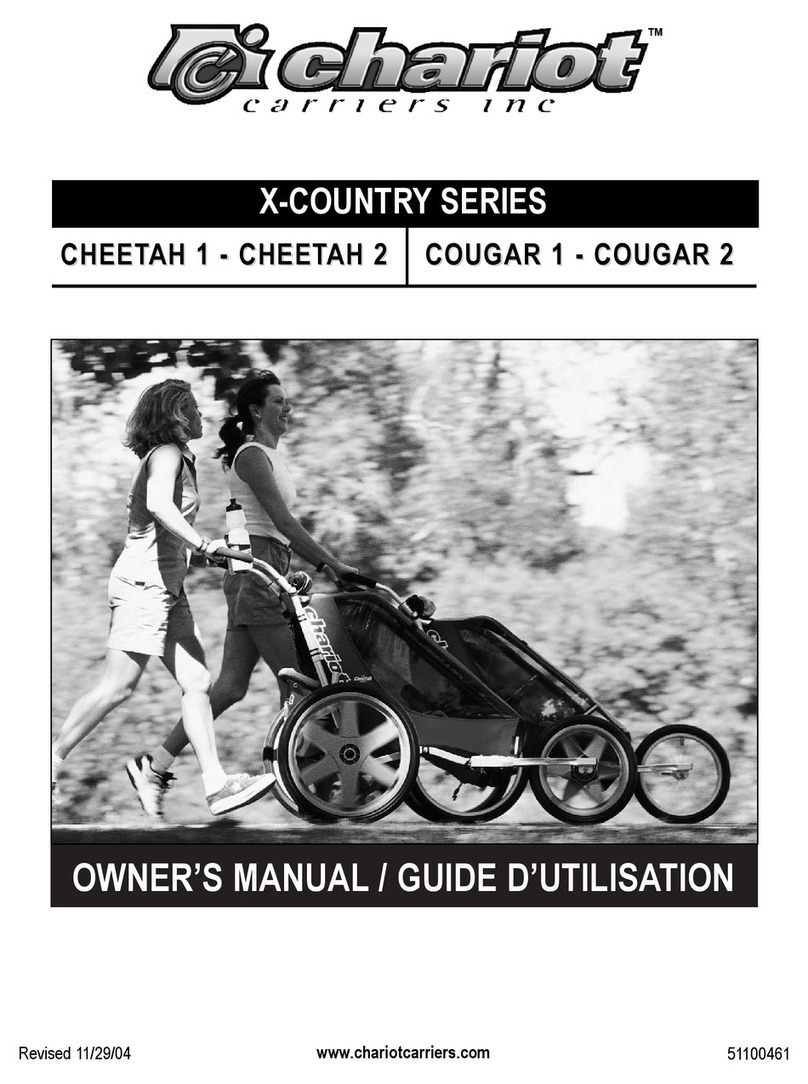 Chariot Carriers Stoller User manual Chariot Carriers Stoller User manual