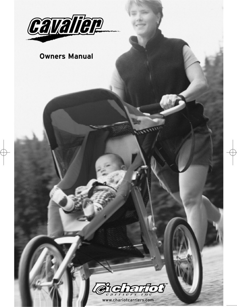 Chariot Carriers Cavalier User manual