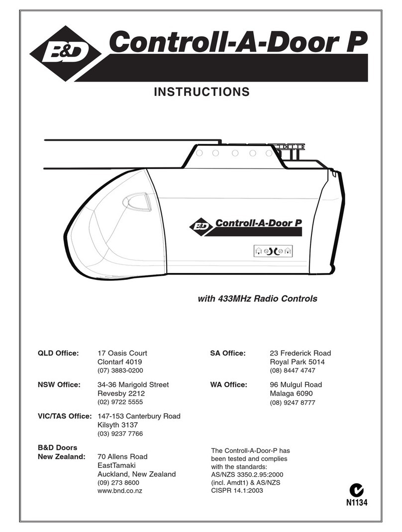 B&D 1140 instructions