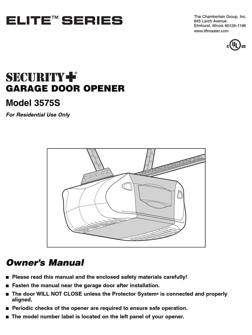 Chamberlain Elite 3575S User manual