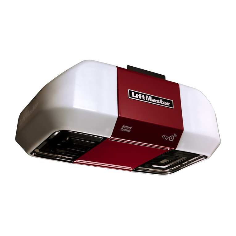 Chamberlain 3280 1/2 HP User manual
