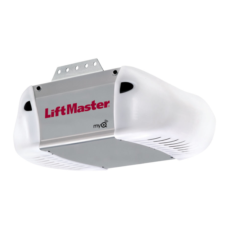 Chamberlain LiftMaster Professional Security+ 3265-267 owner's manual