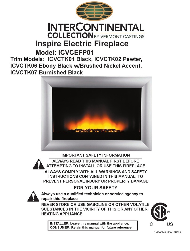 CFM Inspire ICVCEFP01 owner's manual
