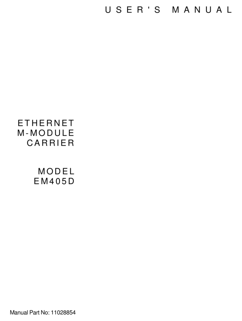 C&H Technologies EM405D user manual