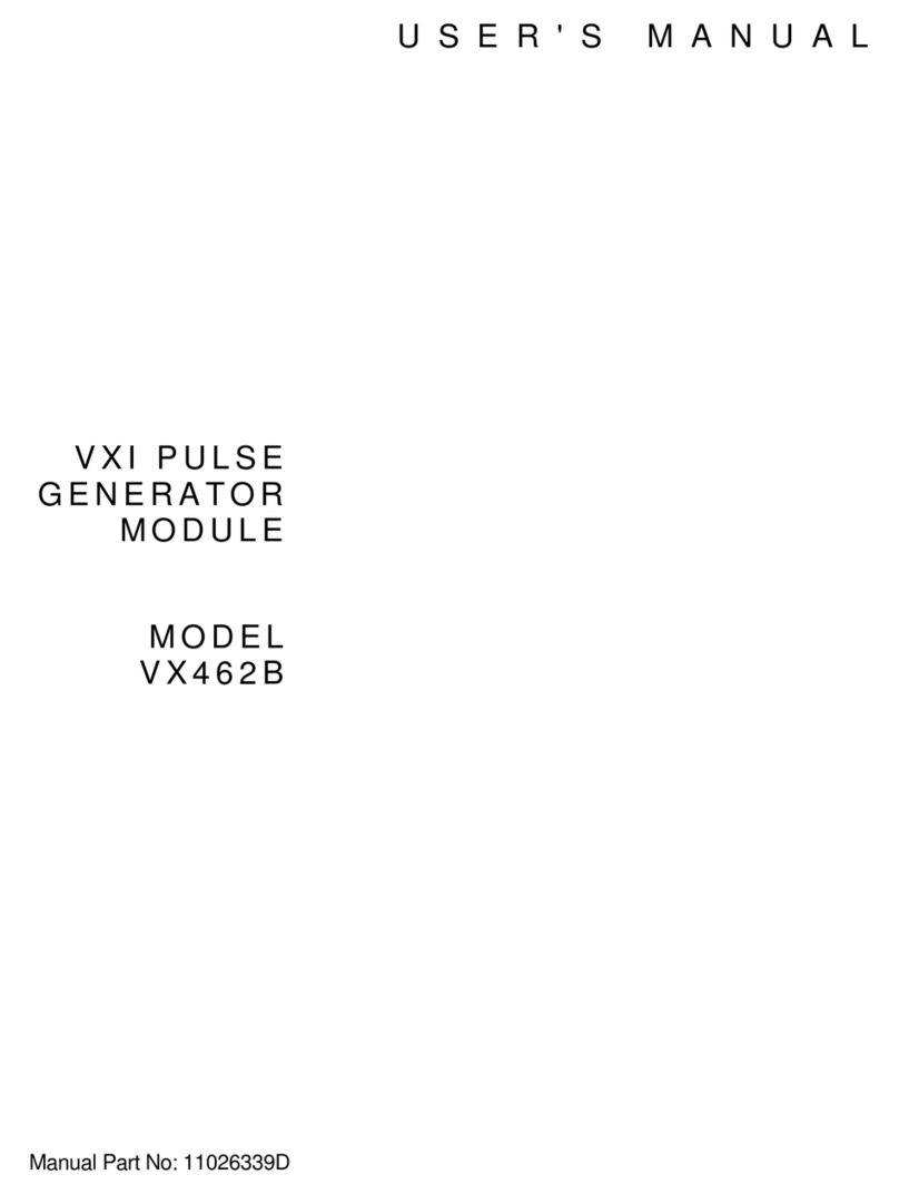 C&H Technologies Pulse Generator manual