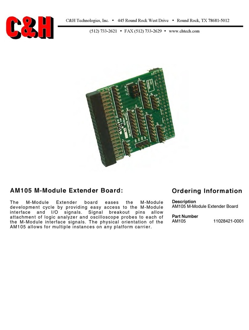 C&H Technologies AM105 brochure C&H Technologies AM105 brochure