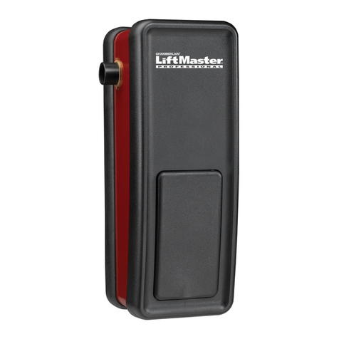 Chamberlain Liftmaster Security+ 3900PLD owner's manual