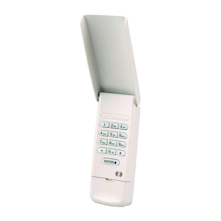 Chamberlain LiftMaster Security+ 377LM User manual