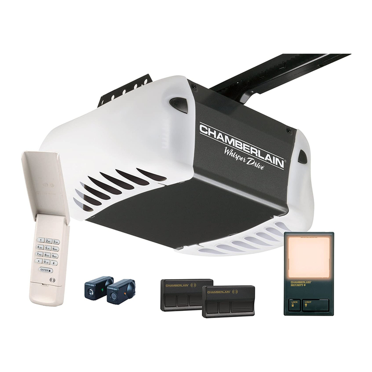 Chamberlain WD822KD owner's manual Chamberlain WD822KD owner's manual