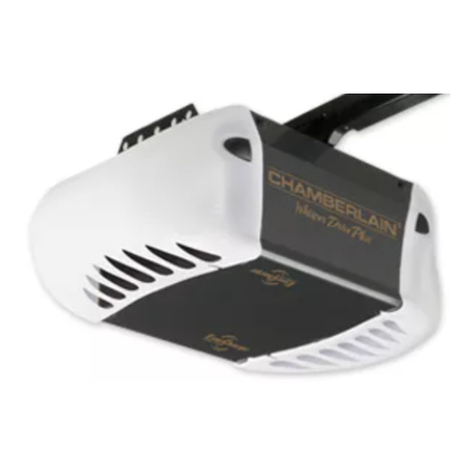 Chamberlain Whisper Drive Security+ WD962KD User manual
