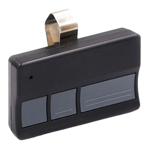 Chamberlain LiftMaster 373W 315 MHz Security+ User manual