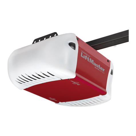 Chamberlain LiftMaster Professional Security+ 3850 User manual