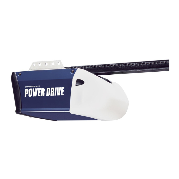 Chamberlain Power Drive Assembly & installation manual