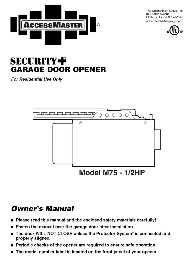 Security + M75 User manual