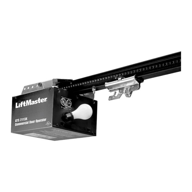 Chamberlain LiftMaster ATS 2113X User manual