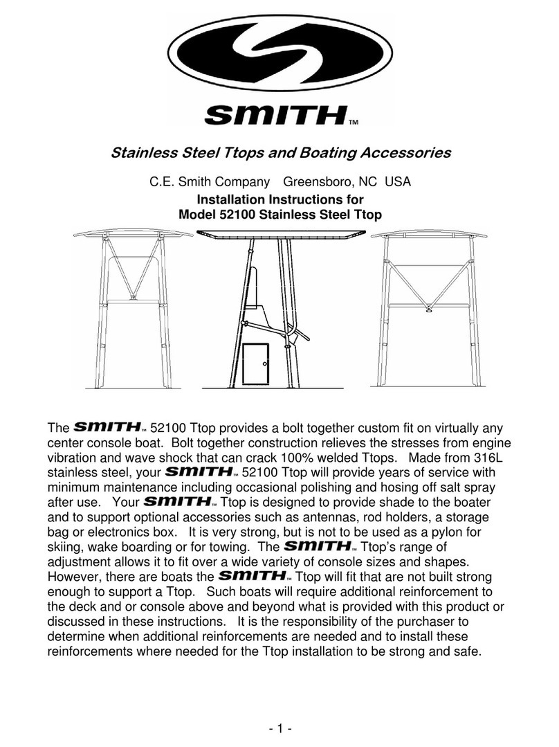 C. E. Smith 52100 installation instructions
