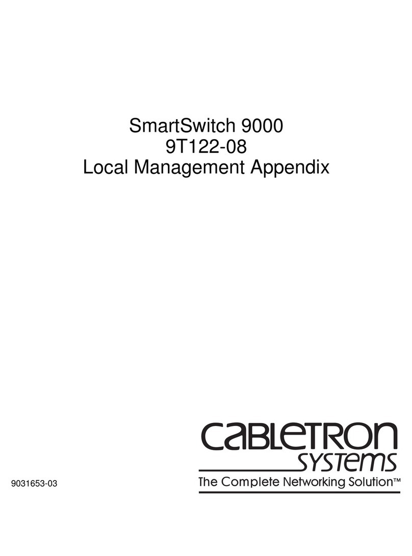 Cabletron Systems Expansion module 9T122-08 Technical guide