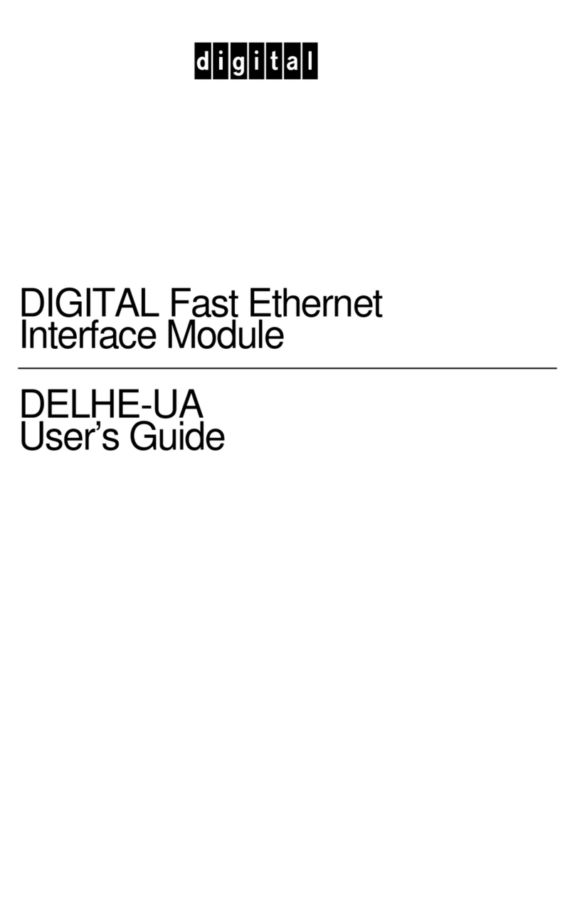 Cabletron Systems Expansion module DELHE-UA user guide