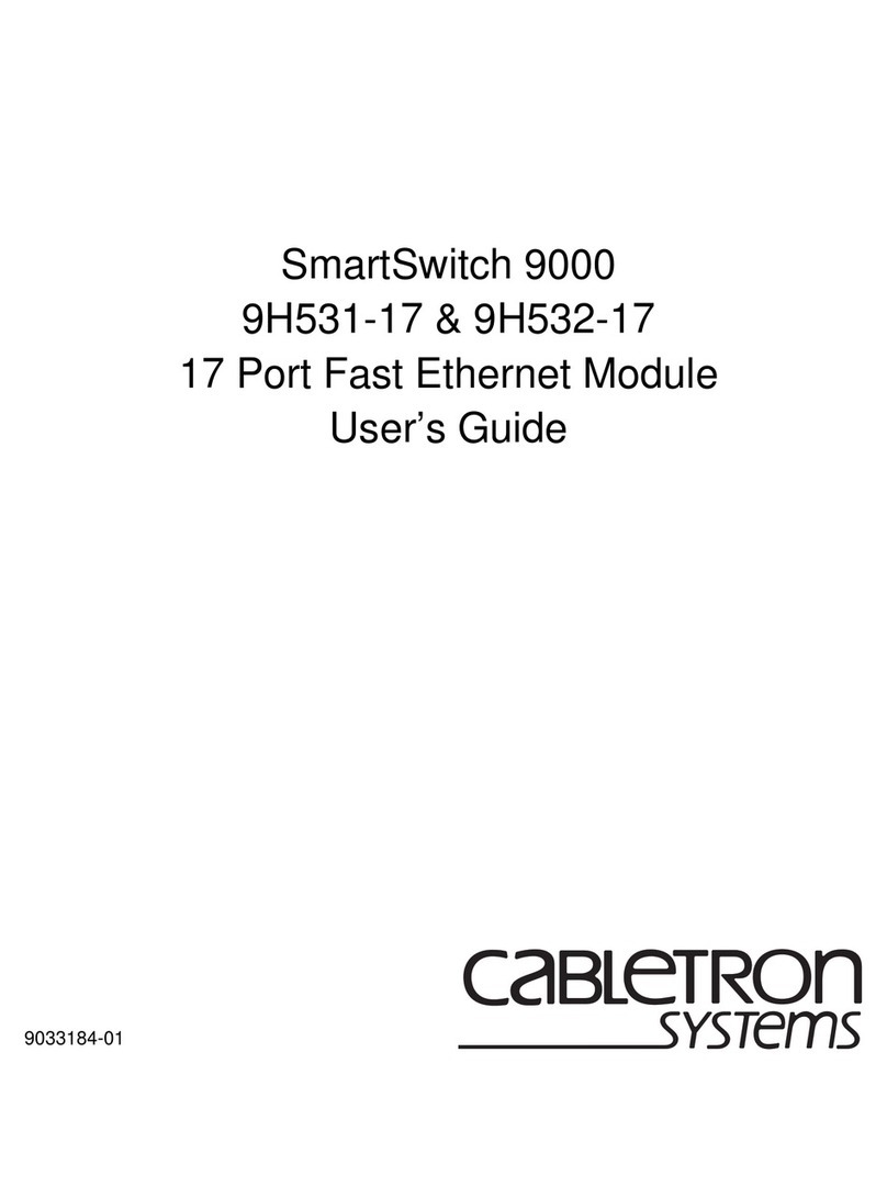 Cabletron Systems Expansion module 9H532-17 User manual Cabletron Systems Expansion module 9H532-17 User manual
