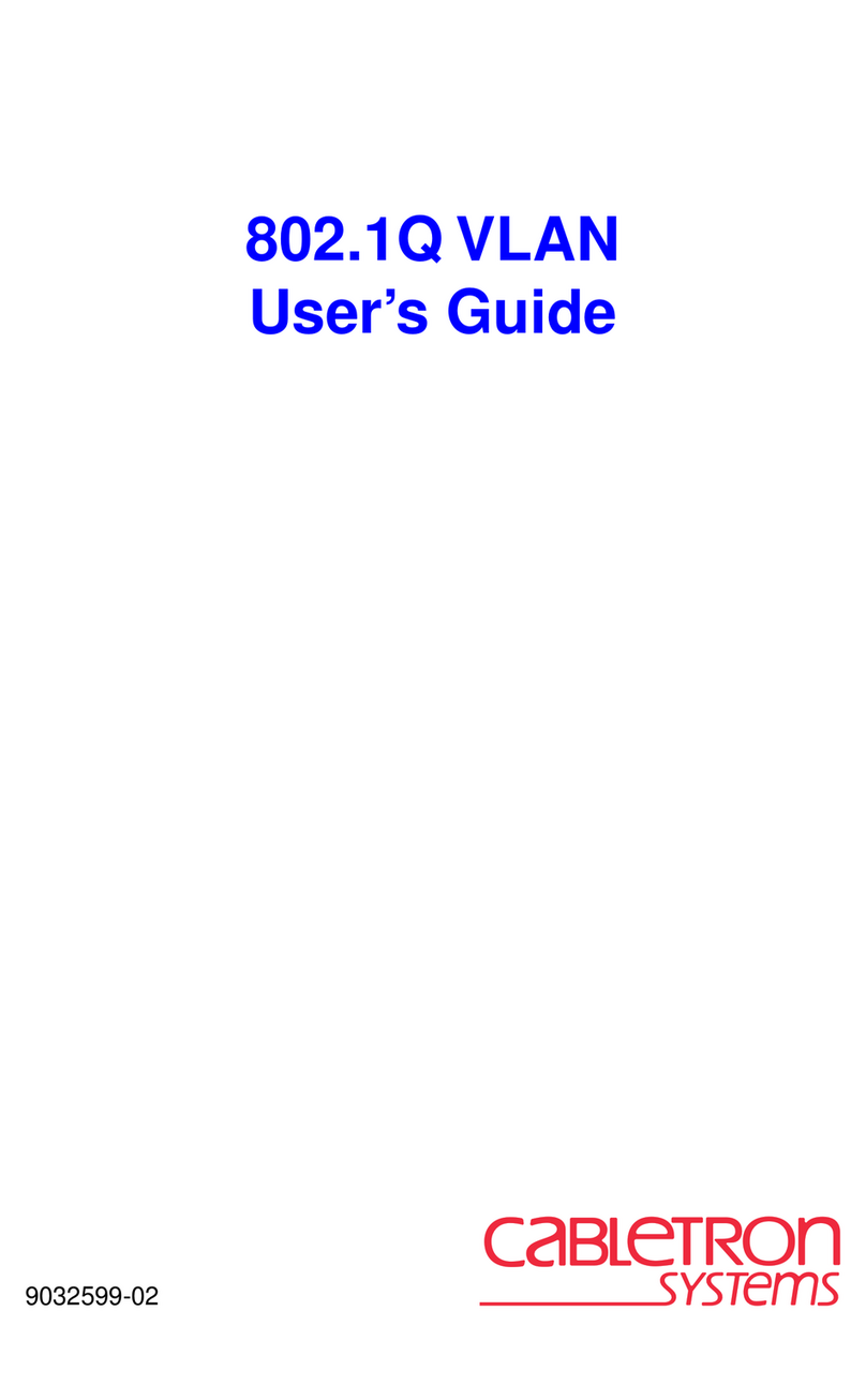 Cabletron Systems 802.1Q VLAN User manual