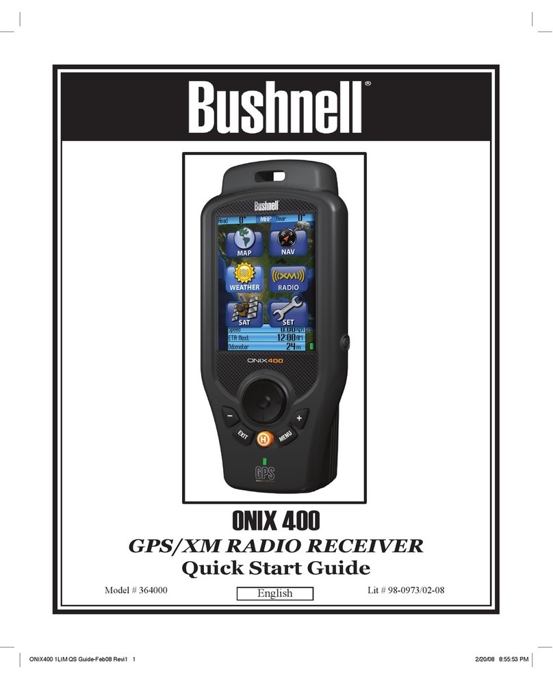 Bushnell ONIX 400 364000 User manual