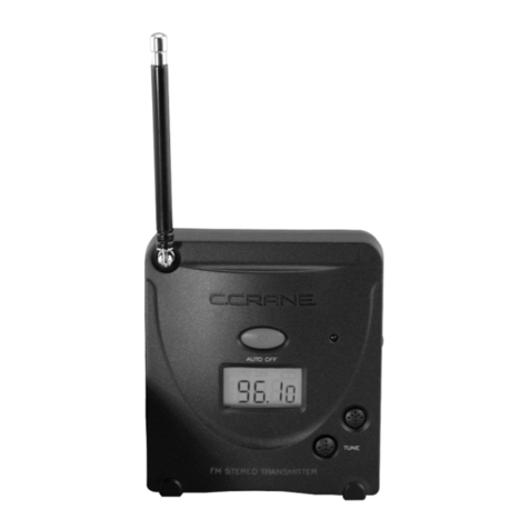 C. Crane Satellite Radio User manual