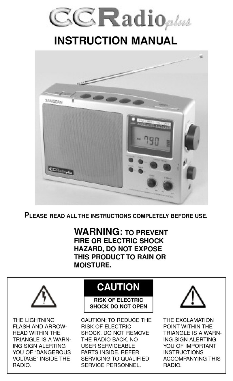 C. Crane CCRadio plus User manual