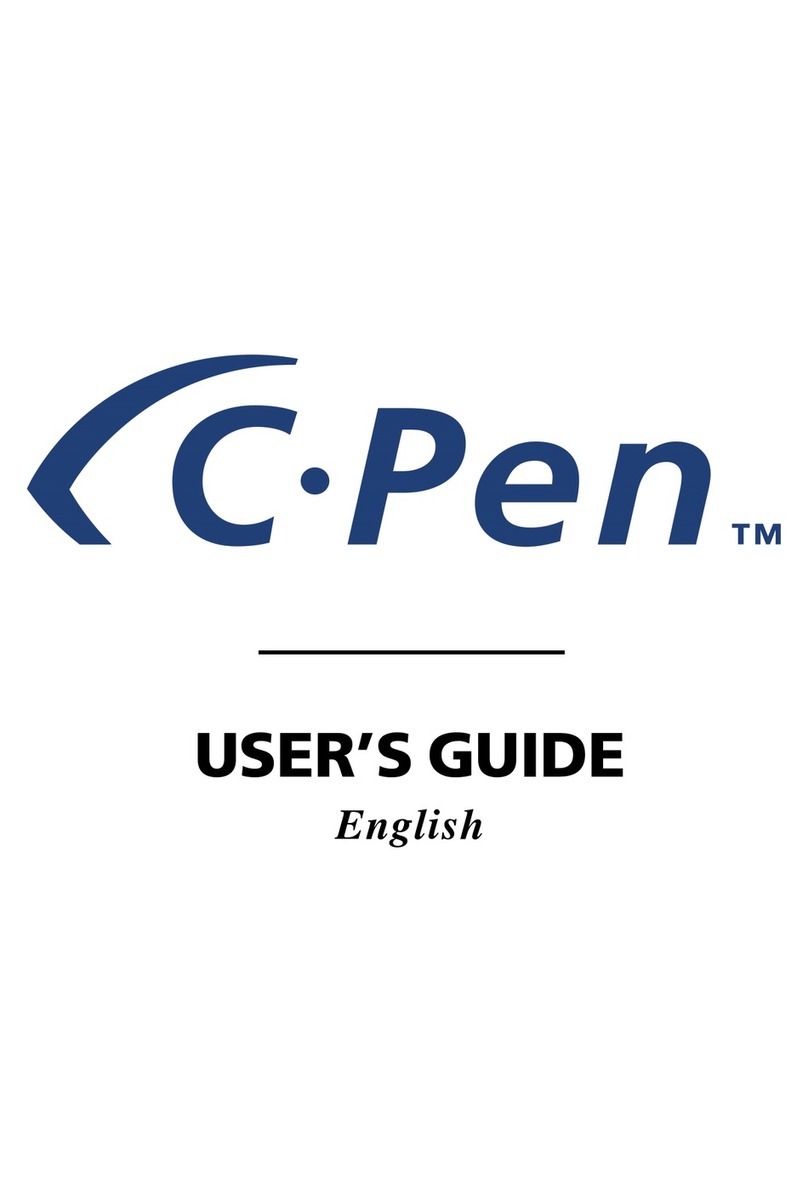 C Technologies Mobile Information Collector C-Pen user guide