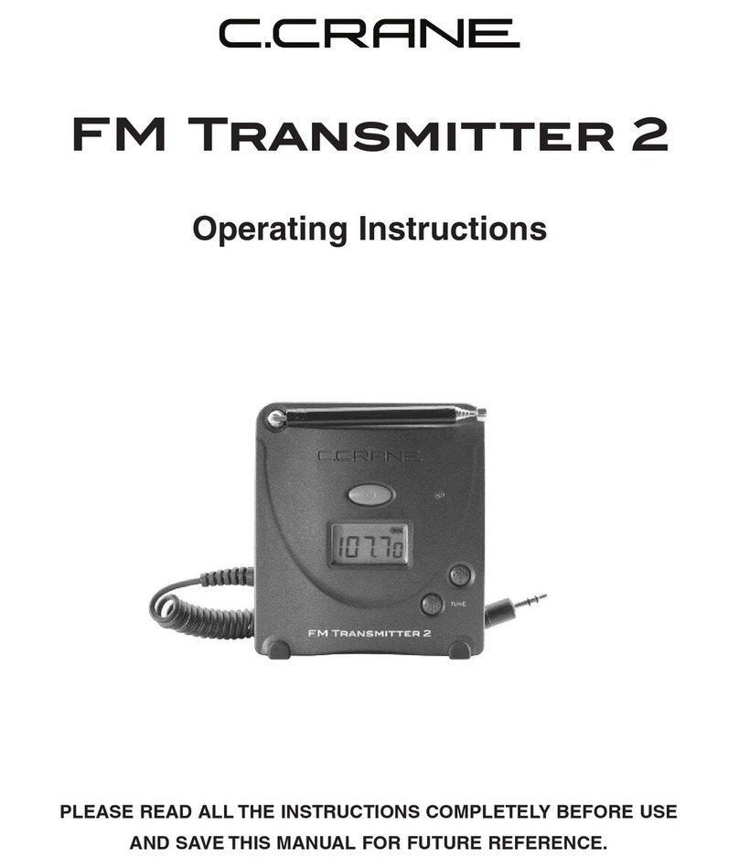 C. Crane 024 S operating instructions