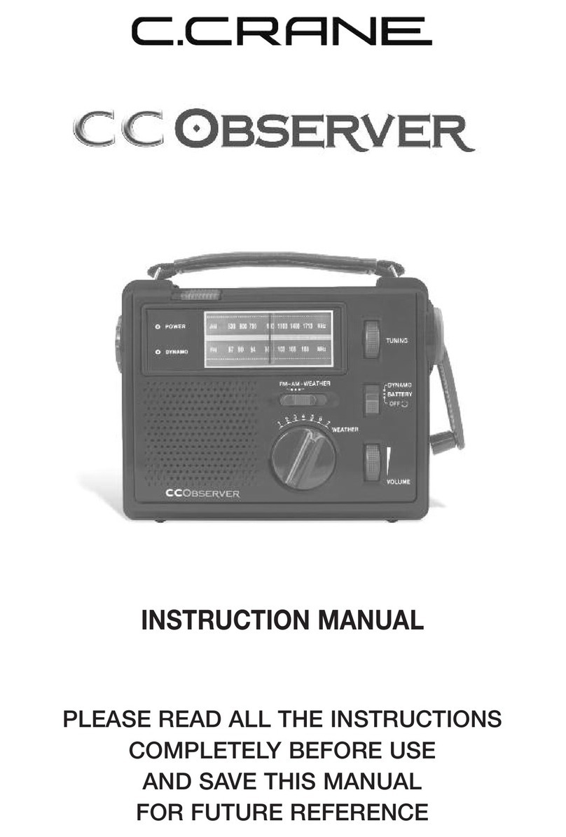 C. Crane CC Observer User manual C. Crane CC Observer User manual