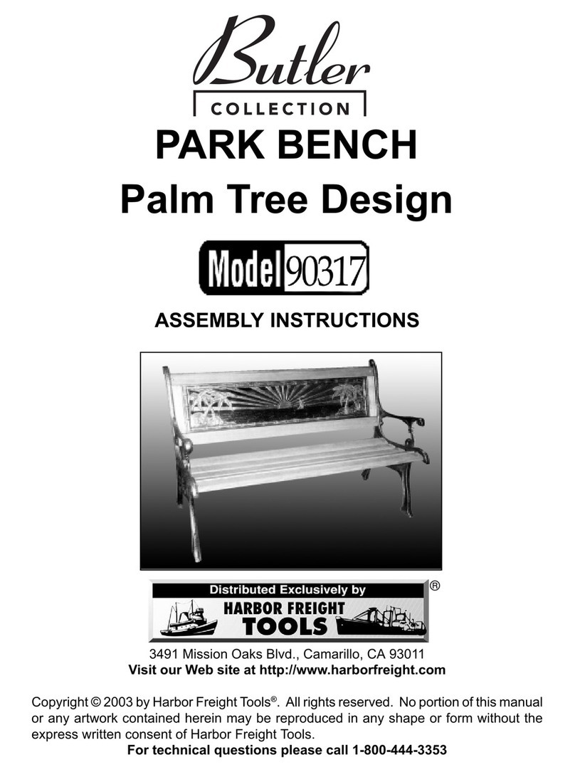 Harbor Freight Tools Butler 90317 Assembly instructions