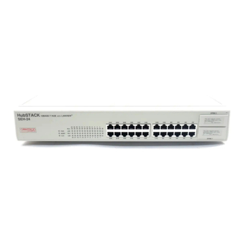 Cabletron Systems SEH-24 User manual