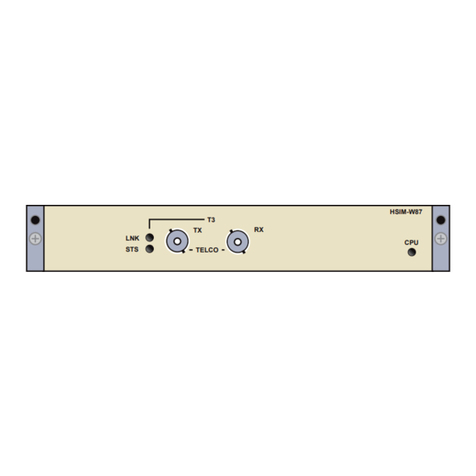 Cabletron Systems HSIM-W87 User manual