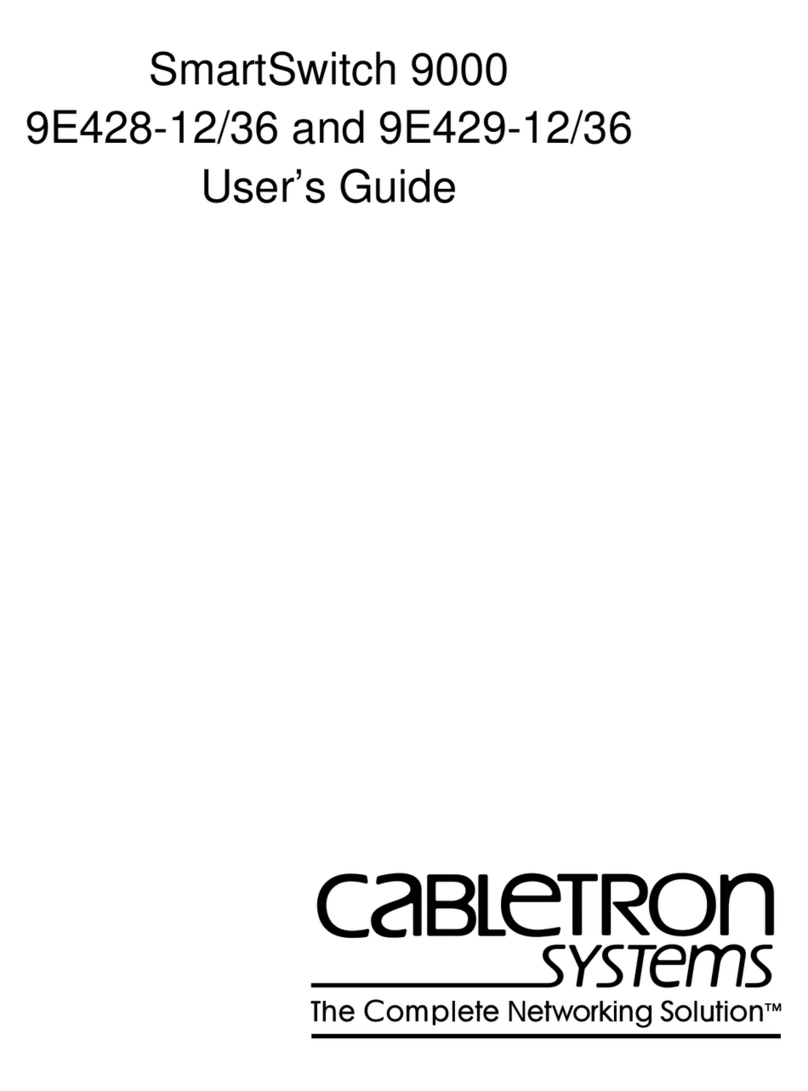 Cabletron Systems FlowPoint 2100 12 user guide