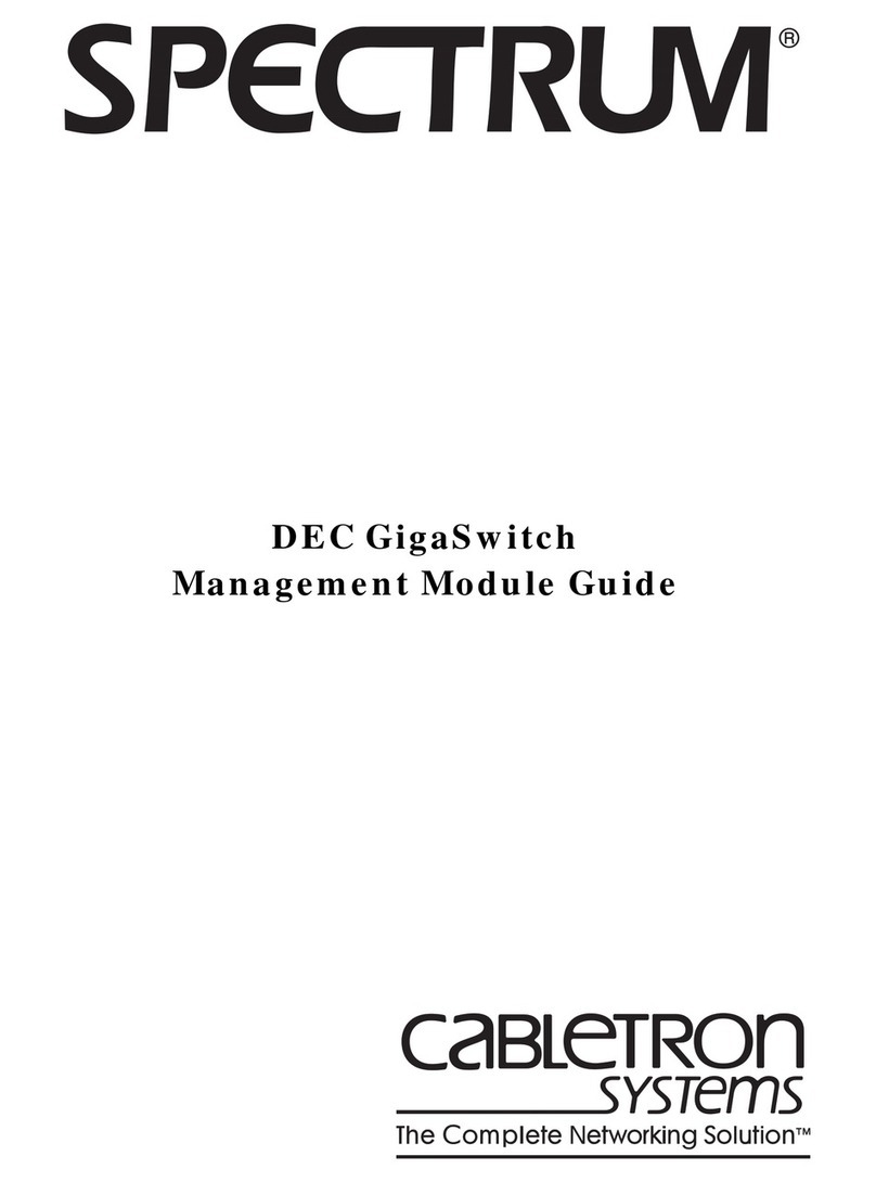 Cabletron Systems Device Management Module Dec GigaSwitch User manual Cabletron Systems Device Management Module Dec GigaSwitch User manual