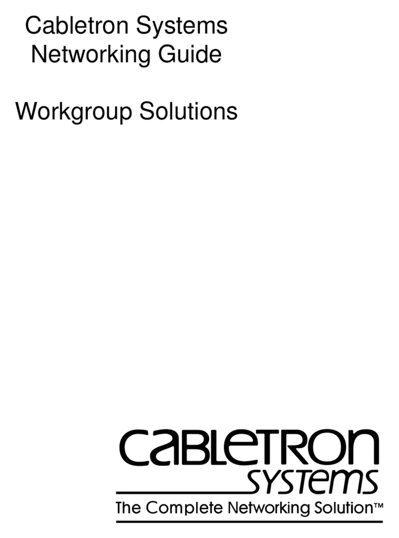 Cabletron Systems bridges User manual