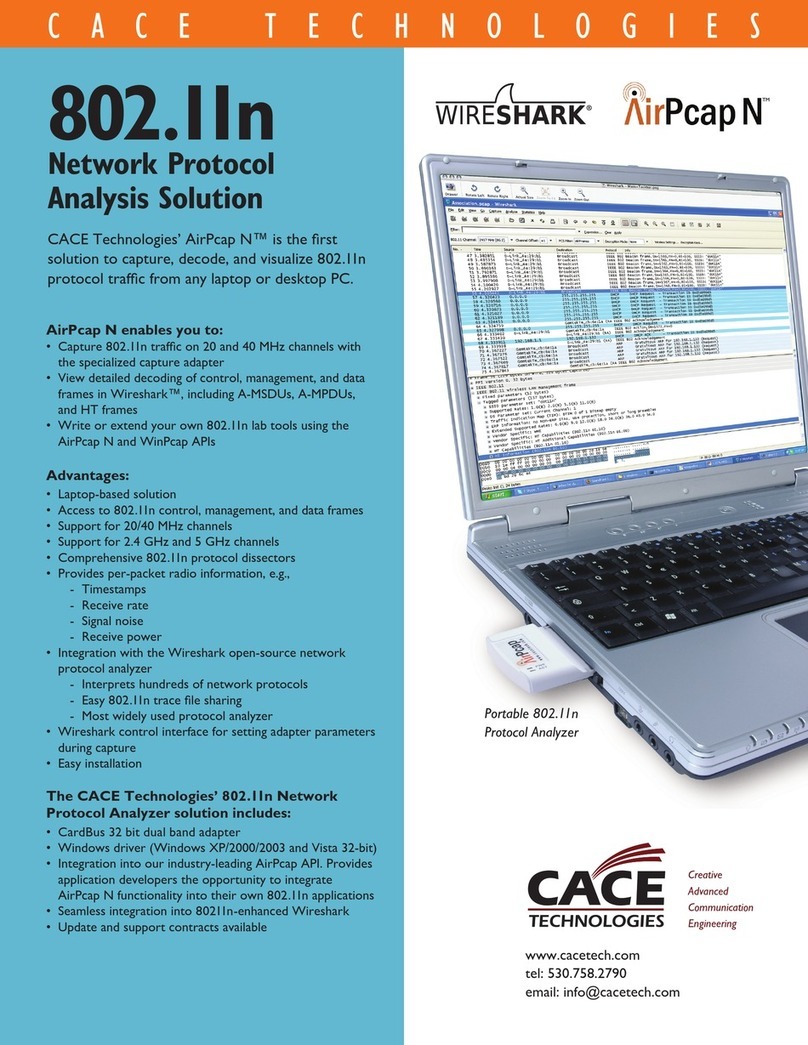 Cace Technologies AirPcap N specification Cace Technologies AirPcap N specification