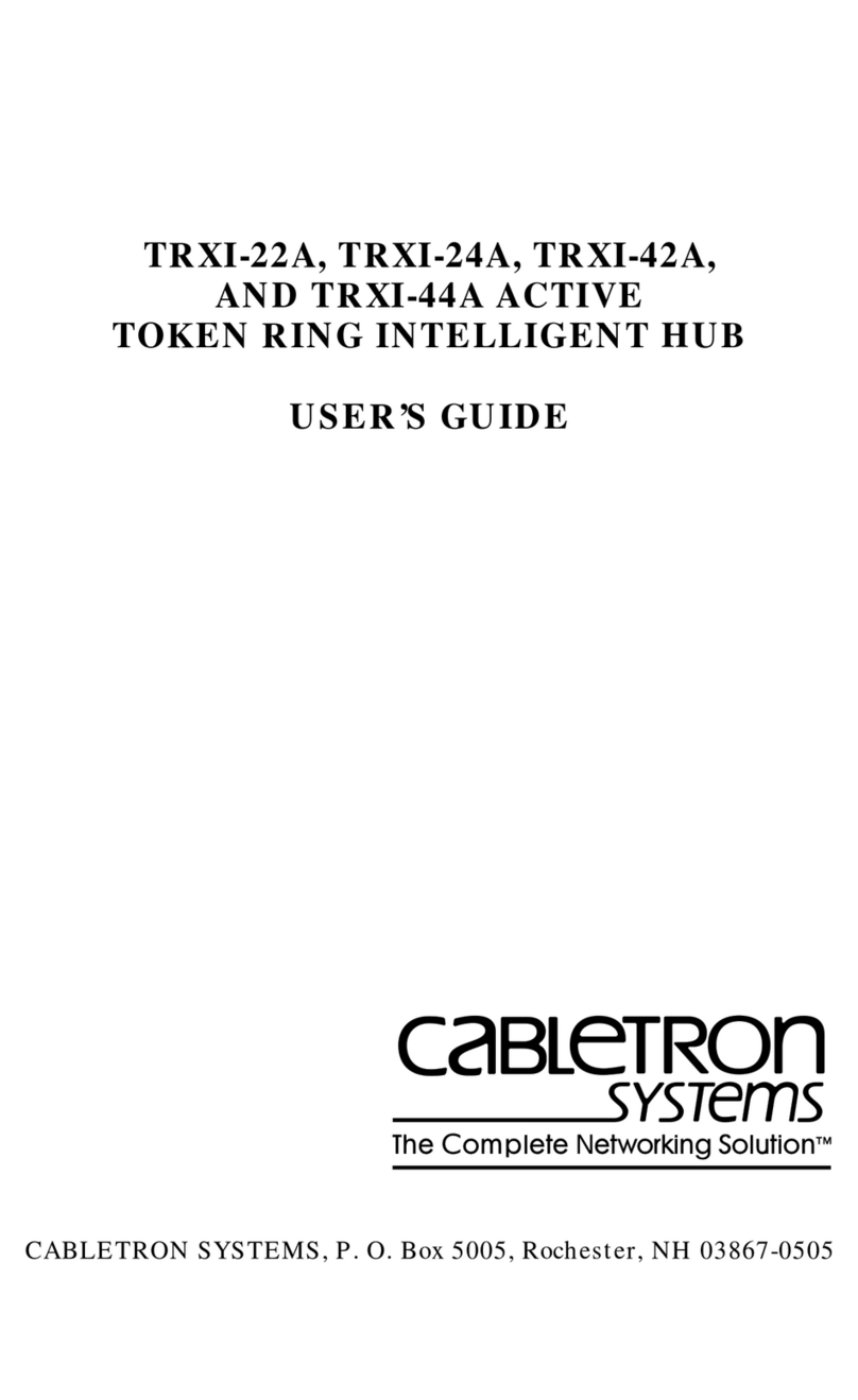 Cabletron Systems TRMIM 24A TRMIM-24A User manual