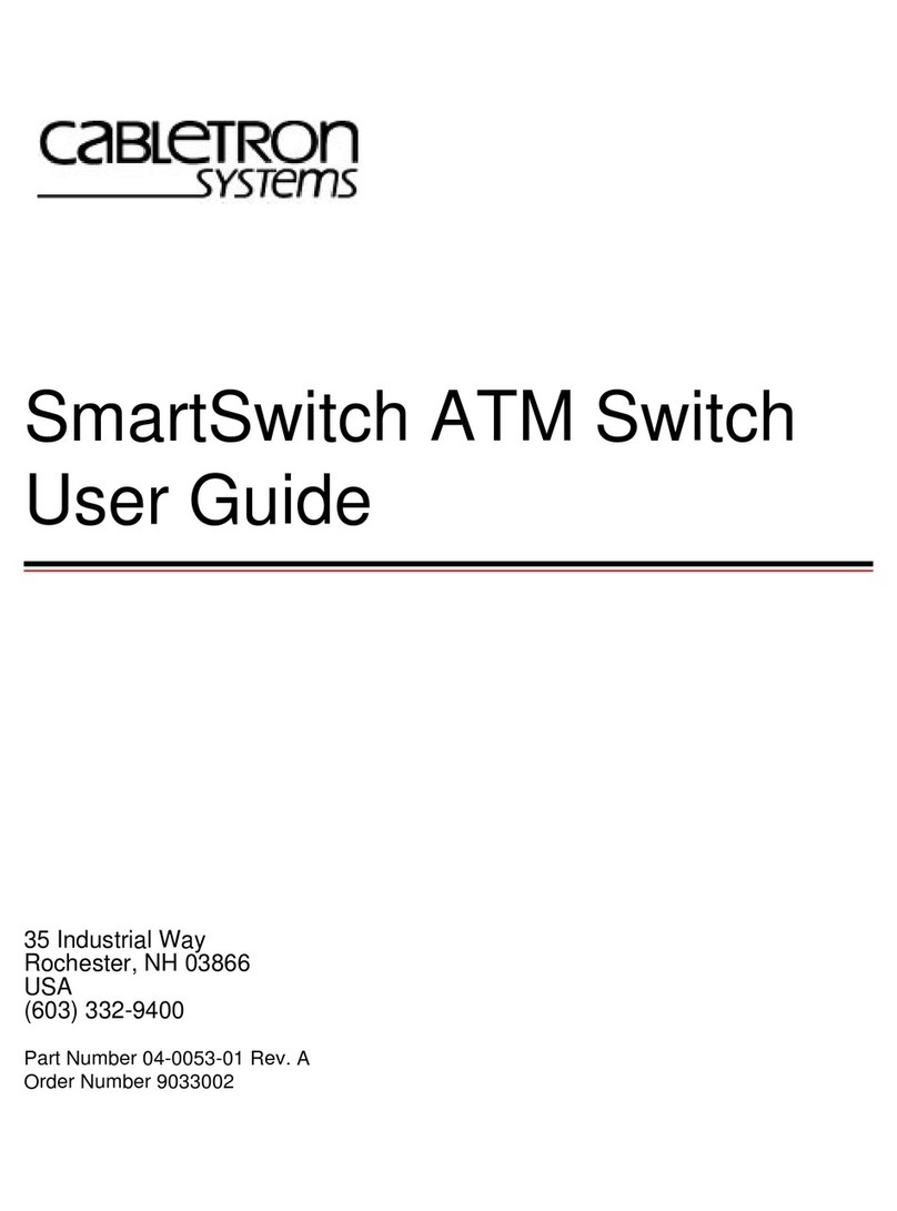 Cabletron Systems SmartSwitch 04-0053-01 User manual