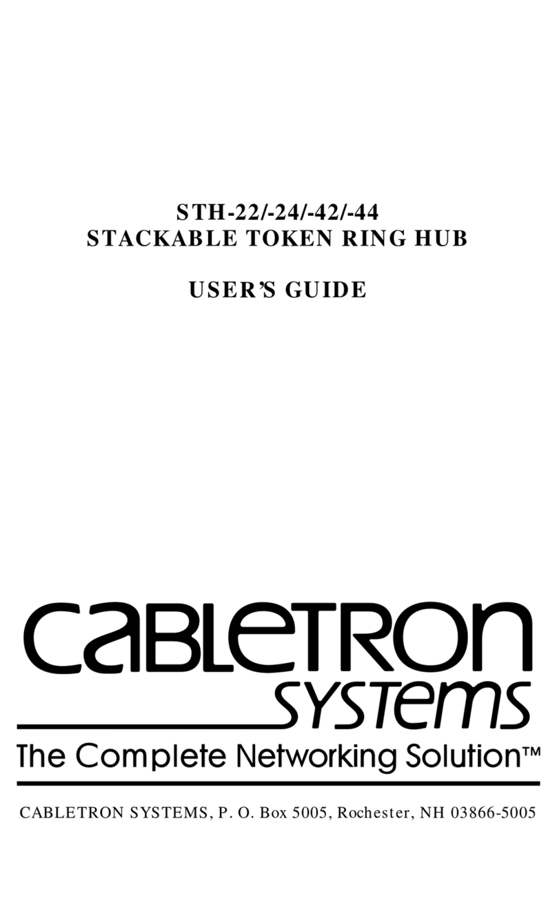 Cabletron Systems 24 User manual