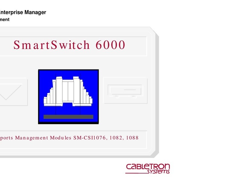 Cabletron Systems 1082 User manual