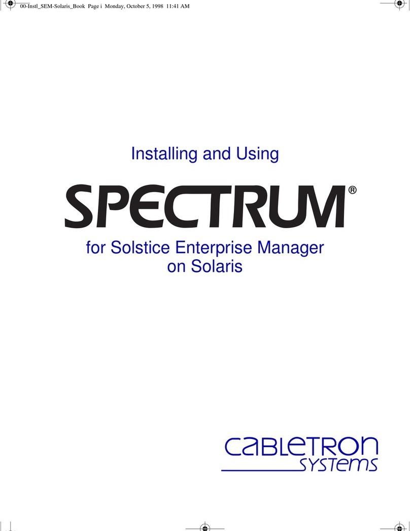 Cabletron Systems Network Router User manual