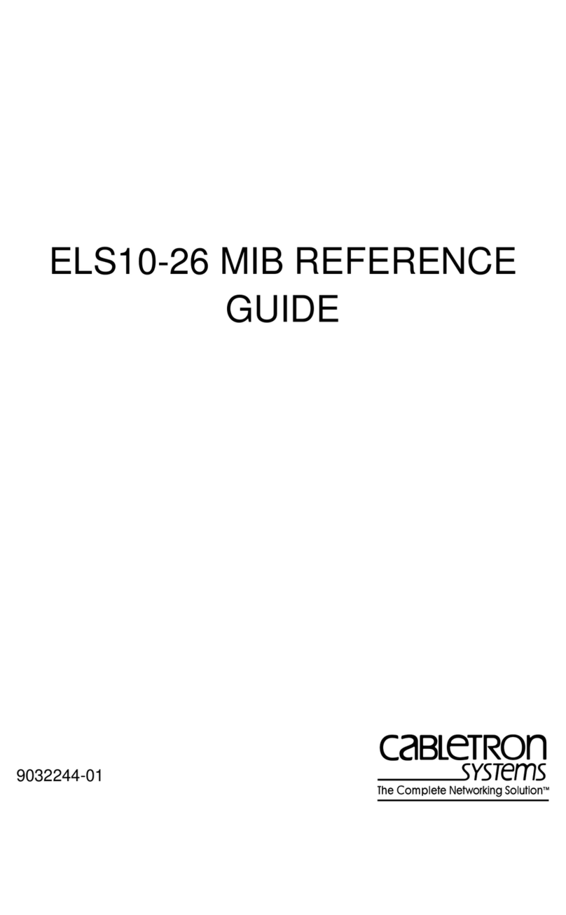Cabletron Systems ELS10-26 User manual