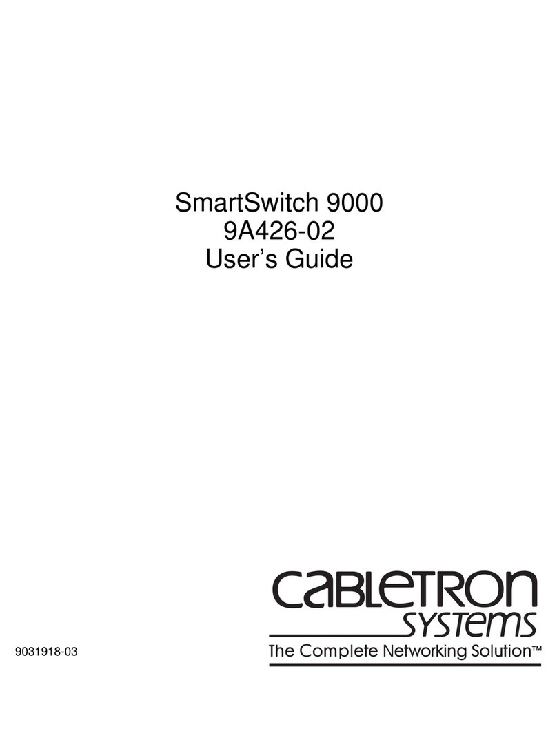 Cabletron Systems 9A426-02 User manual