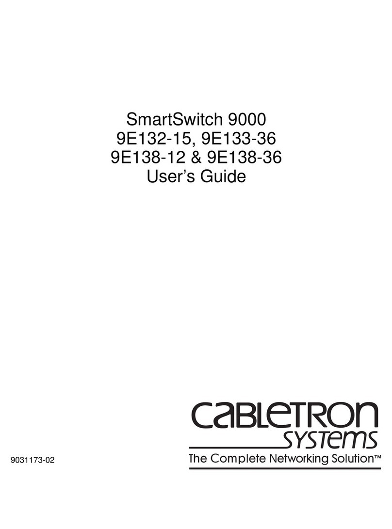 Cabletron Systems 9E133-36 user guide