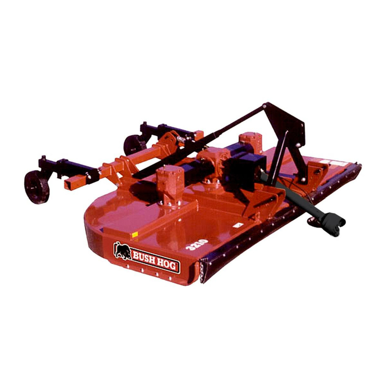 Bush Hog 3210 User manual