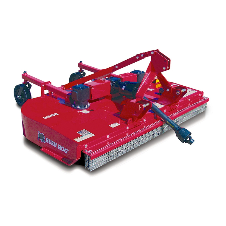 Bush Hog 3008 User manual