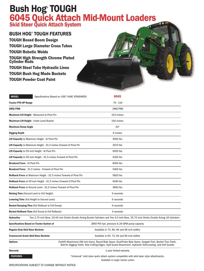 Bush Hog TOUGH 6045 User manual
