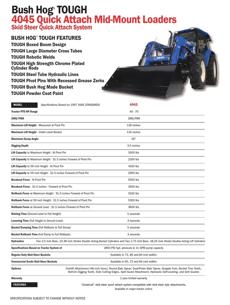 Bush Hog TOUGH 4045 User manual