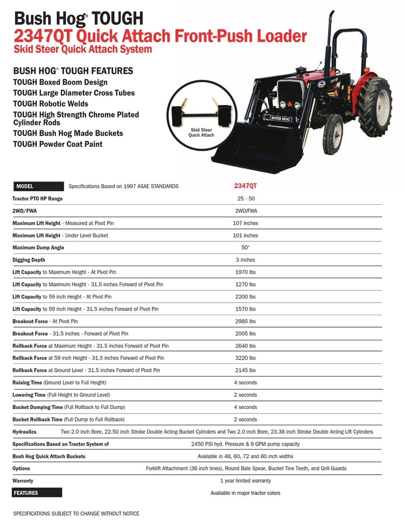 Bush Hog TOUGH 2347QT Specifications